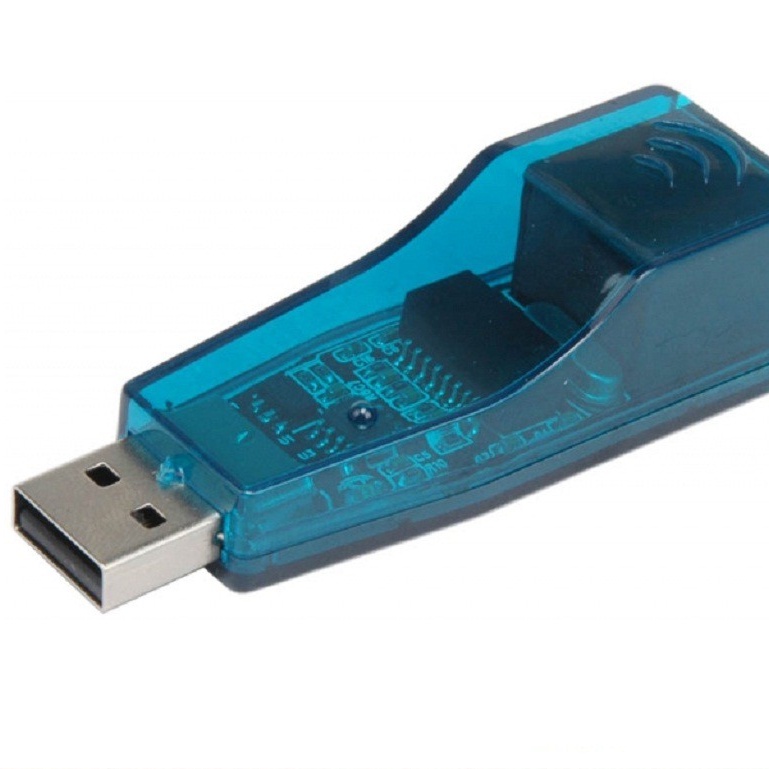 QUA SỬ DỤNG, HƠI XƯỚC  Đầu Cắm Chuyển Usb Ra Lan - Dùng Cho Máy Tính Hỏng Cổng Lan