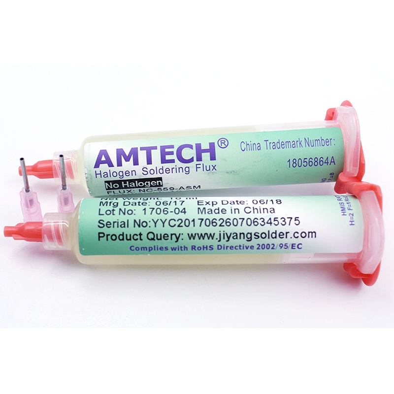2 Keo Hàn Chính Hãng 100% AMTECH 559-ASM BGA PCB Không Cần Keo Dầu 10cc