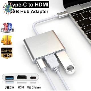 HUB chia cổng chuyển đổi đầu USB Type C đa năng dành cho Retina laptop táo