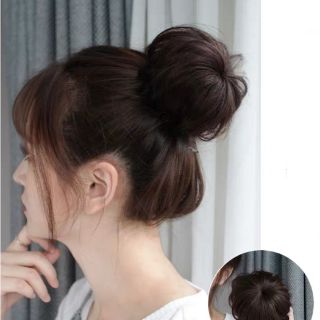 Tóc giả búi tỏi cao cấp siêu xinh
