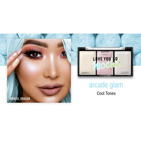 BẢNG HIGHLIGHT NYX LOVE YOU SO MOCHI LIT LIFE CHÍNH HÃNG - 5419