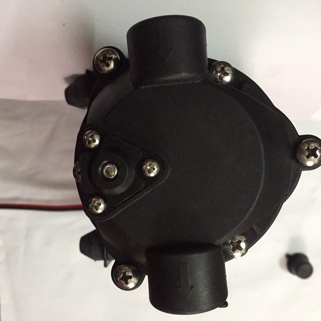 Máy bơm nước mini 24V có thể dùng bơm phun sương áp lực kèm nguồn Adaptor 24V (368)