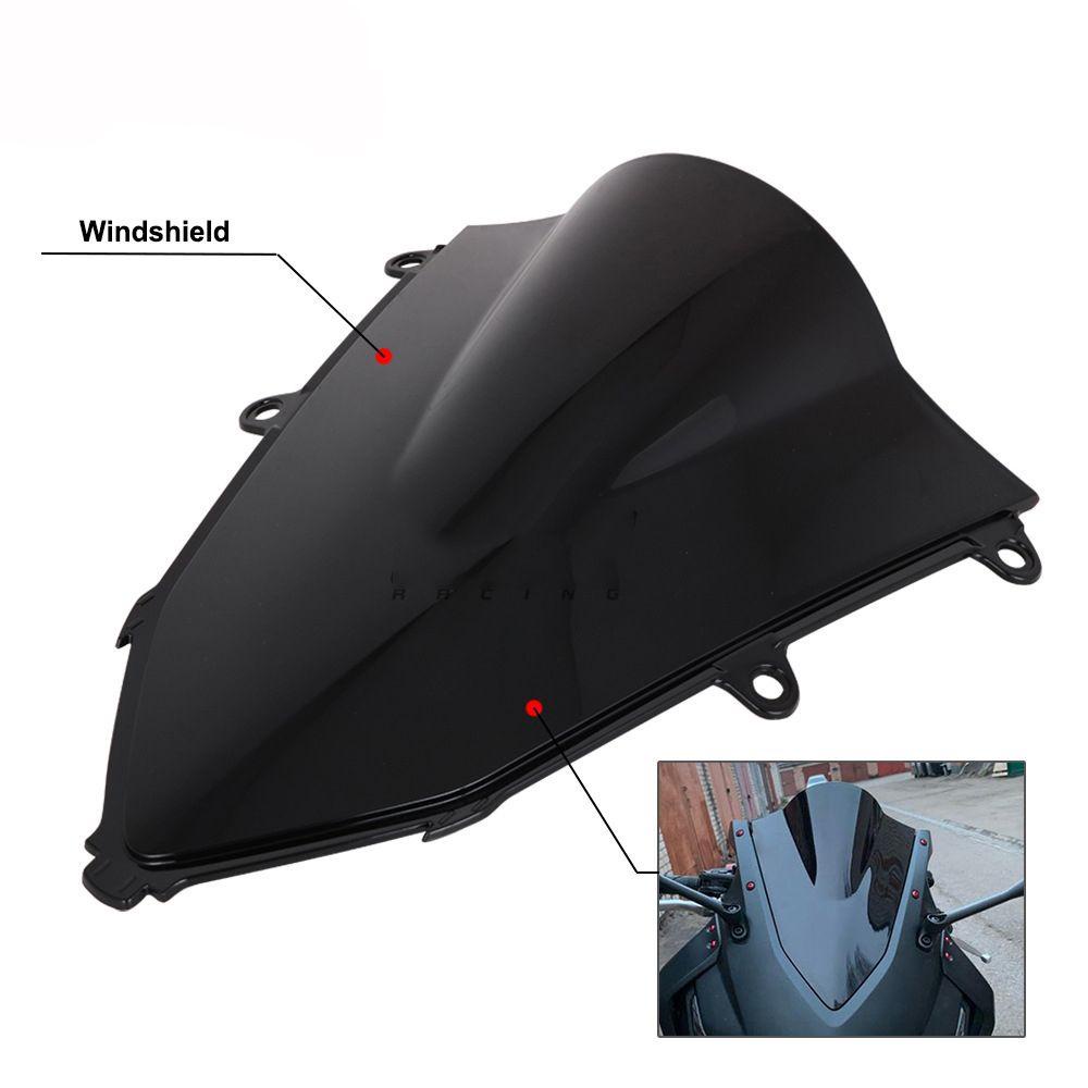 YNATURAL Kính Chắn Gió Chuyên Dụng Cho Xe Mô Tô HONDA CBR 650R 2019 2020 2021