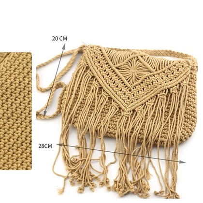 Túi Đan Sợi Thủ Công Sợi Cotton Cute! Hot!