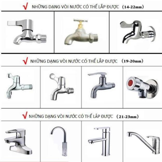 Bộ dây và vòi xịt nước tăng áp lực nước 300% loại 10m (vòi bạc-dây trắng) 206710206710206713-1206498-1