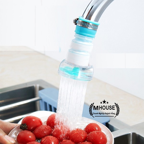 Đầu Vòi Rửa Chén Tăng Áp, Đầu Nối Vòi Rửa Chén Bát Xoay 360 độ Vòi Sen Vòi Nước