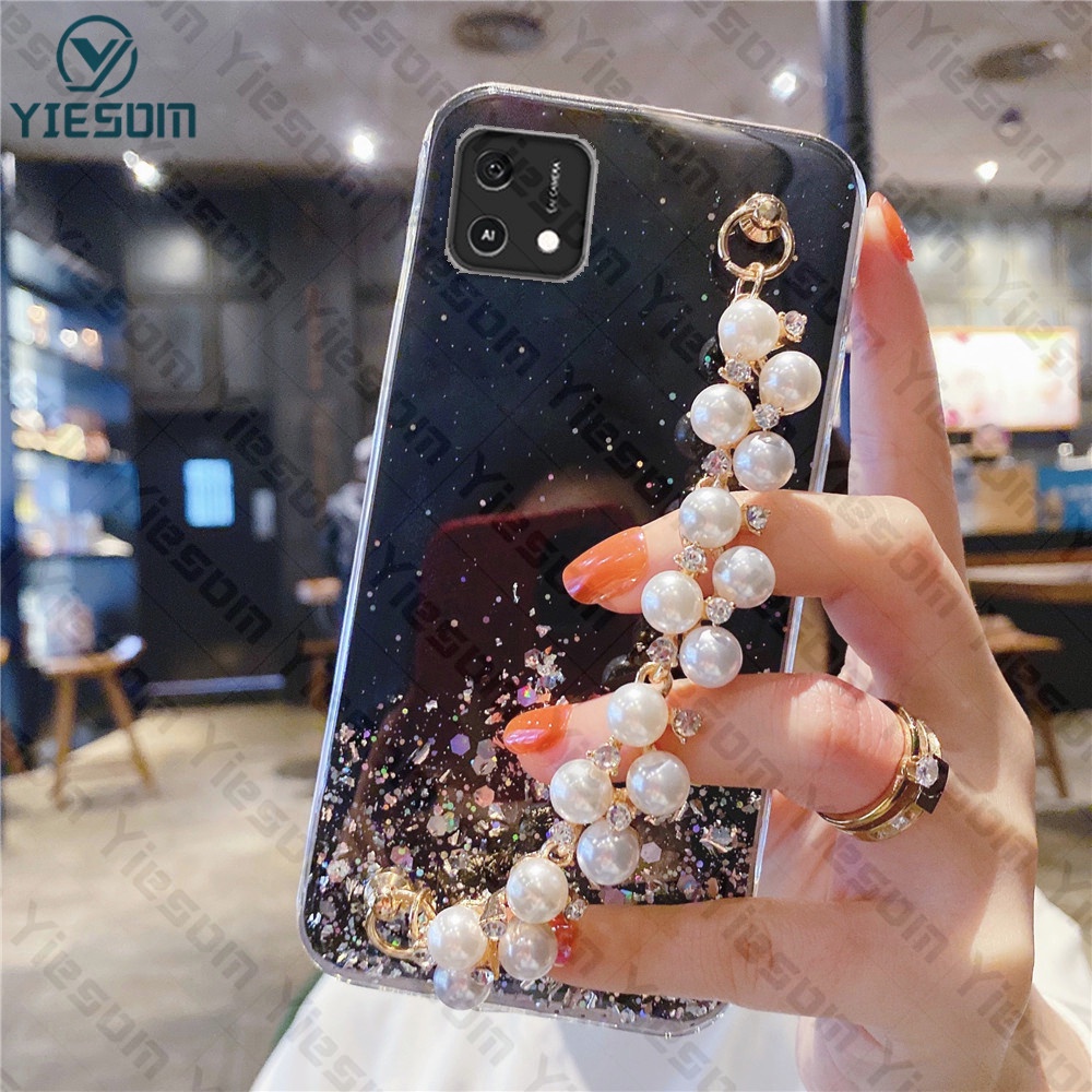 Túi Xách Thiết Kế Đơn Giản Thời Trang Cao Cấp ​Ốp Điện Thoại Silicon Kim Tuyến Cho OPPO A16K A16 A76 A96 A95 A74 4G A92 A52 A72 A91 A12 A5S A7 A11K A3S A59 A57 A39 F1S