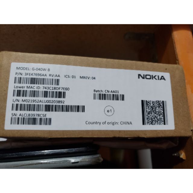 Thiết Bị Mạng Nokia G-040W-B