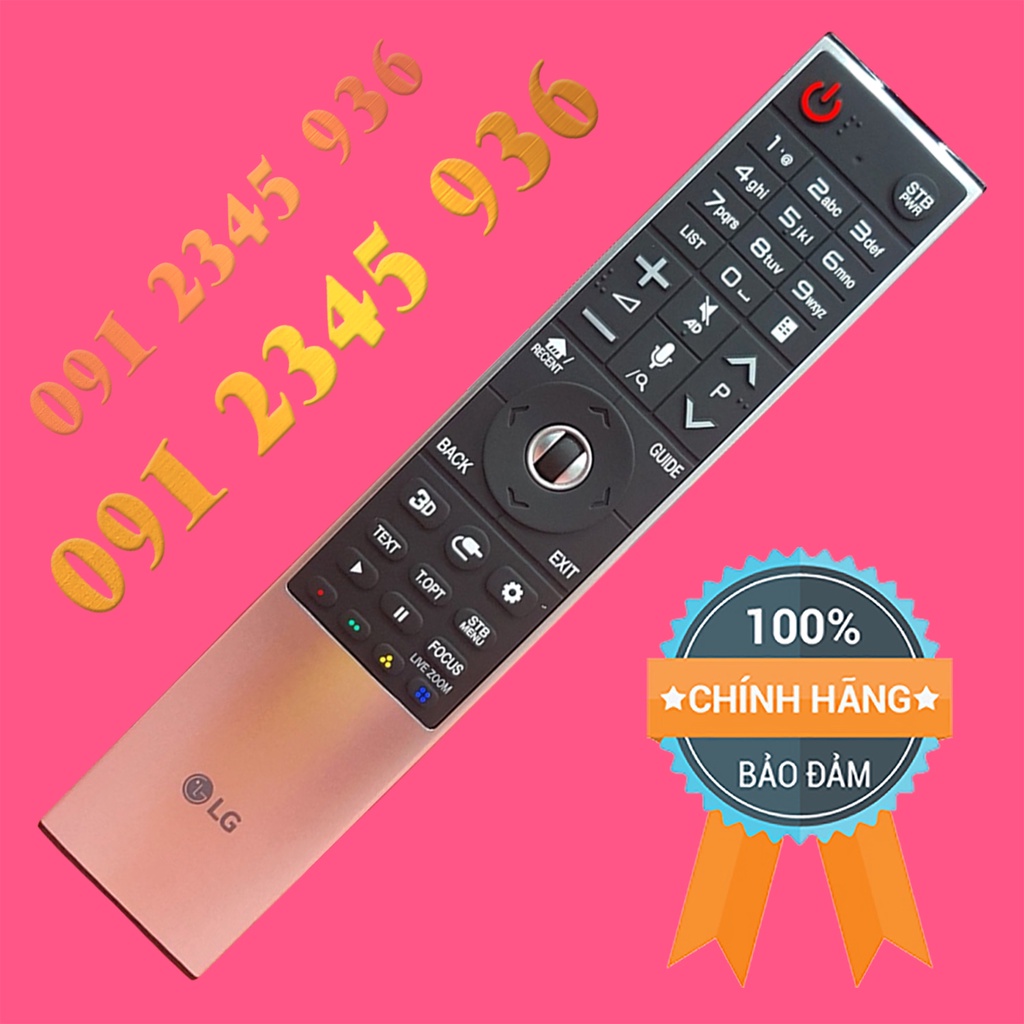 Remote Điều khiển tivi LG mẫu năm 2016 2015 2014 2013 Chuột bay Giọng nói tặng Pin Magic Remote AN-MR700 Made in KOREA