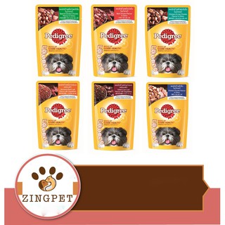 Pate ướt cho chó Pedigree 130g Thái Lan 4 vị