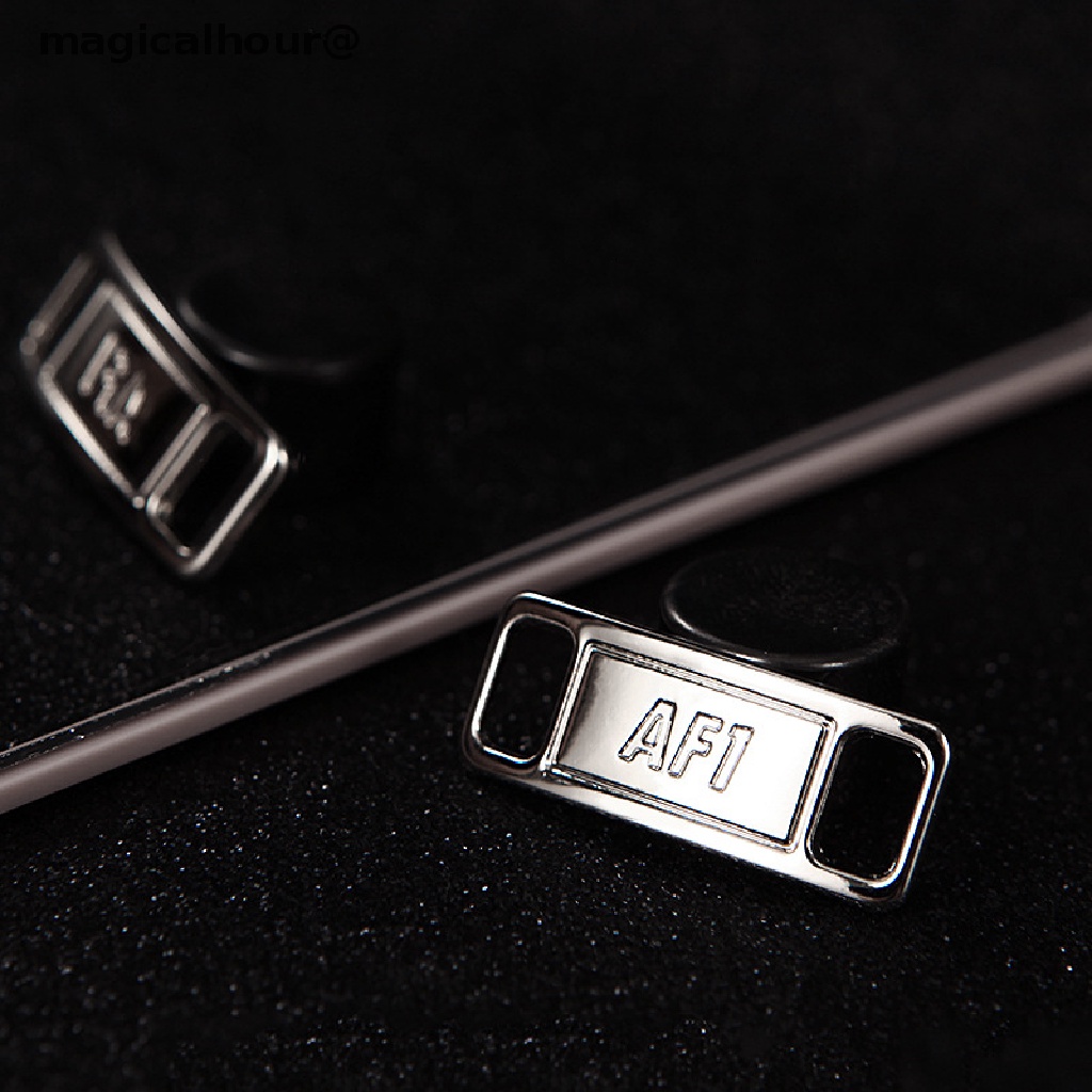 Set 2 khóa hợp kim trang trí giày AF1 thời trang cao cấp