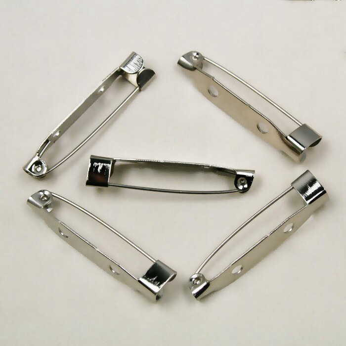 Bộ 60-150 ghim cài sau chất liệu đồng 20x5mm