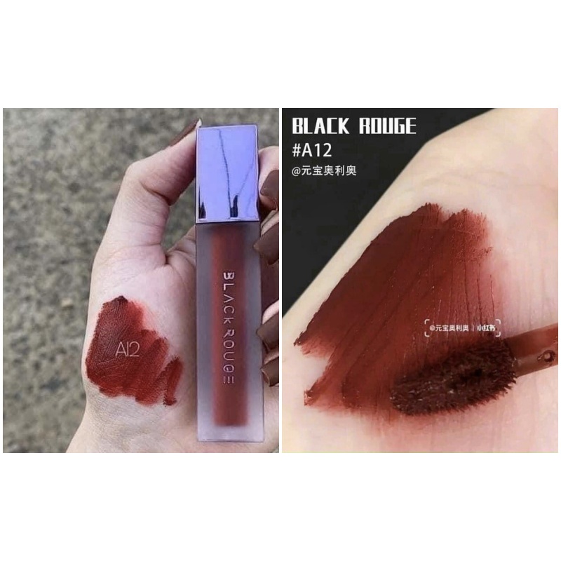 Son Black Rouge A12 màu đỏ nâu