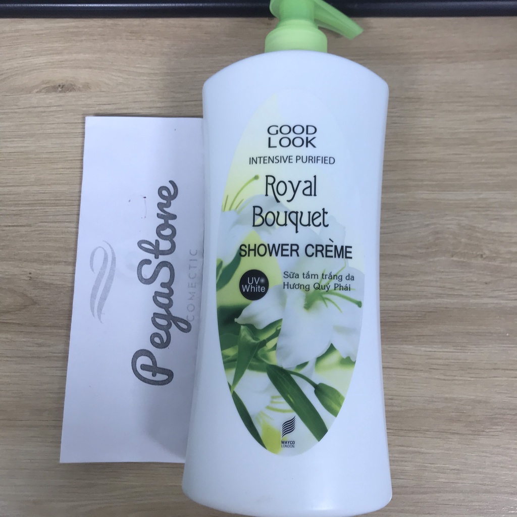 Sữa tắm trắng da GOOD LOOK Shower Creme - sữa tắm con dê 1.2L