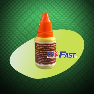 01 Lọ Chế Phẩm Vi Sinh PGPR BKFAST - Kích Rễ, Tăng Cường Đề Kháng, Tăng Trưởng Nội Sinh Cho Cây Trồng (ĐH Bách khoa HN)