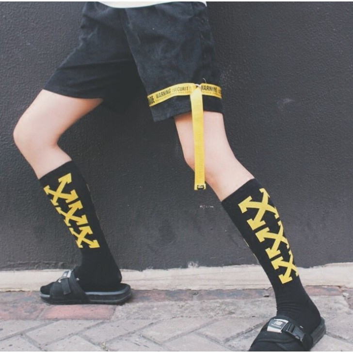 Vớ tất OFF WHITE cổ cao - OFF WHITE socks