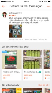 Set làm trà thái thơm ngon (có trân châu)