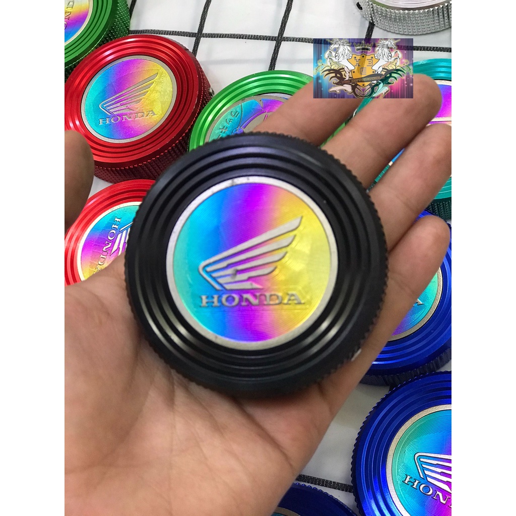 NẮP BÌNH XĂNG NHÔM CNC TẶNG KÈM MIẾNG DÁN TITAN