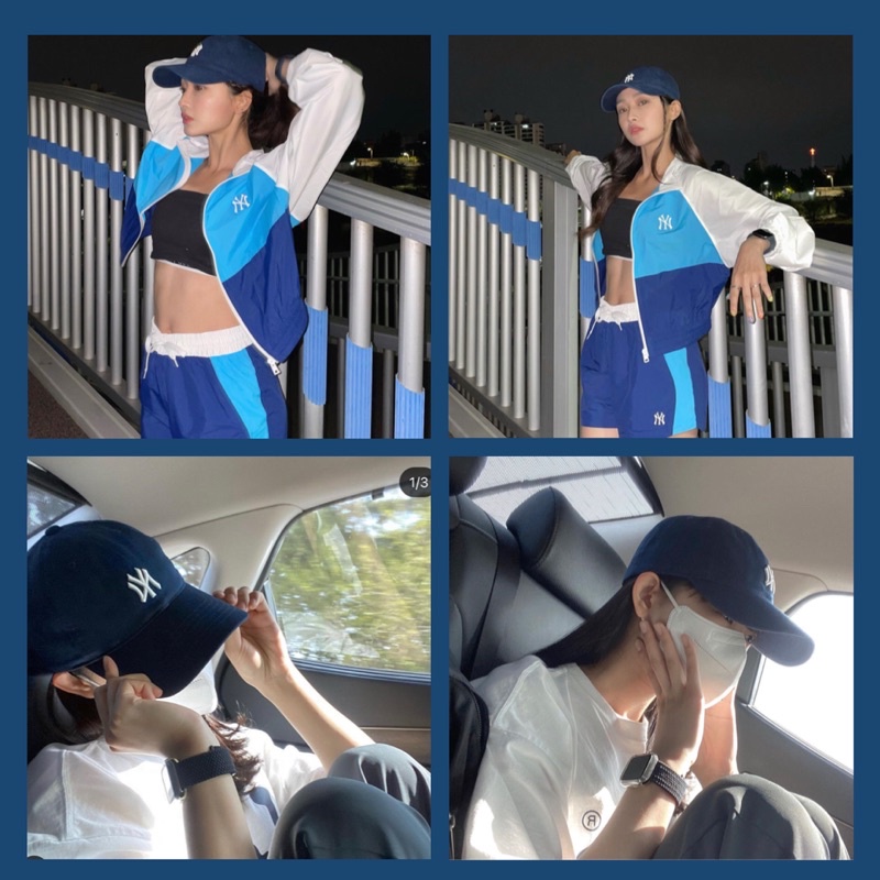 Mũ lưỡi trai N.Y xanh Navy Xuất Dư Cao Cấp by halloxuatdu