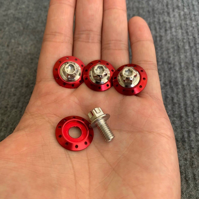 Bộ ốc Salay + LĐ màu gắn hộp cacte Dr Wave fu
