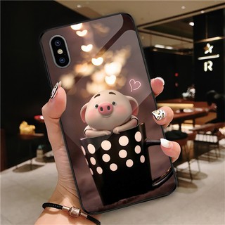 [FREESHIP 150K] - ỐP IPHONE, SAMSUNG TRÁNG GƯƠNG HÌNH HEO THẢ TIM HDZ181271