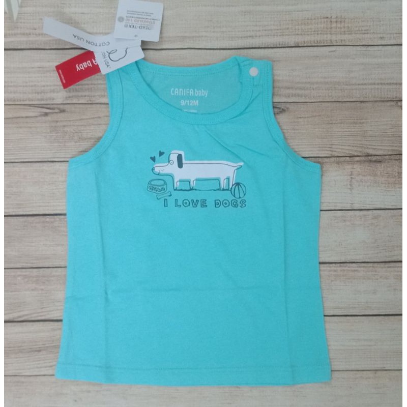 Áo ba lỗ bé trai Canifa