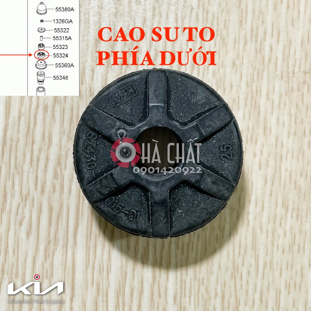 Cao Su Đệm Giảm Xóc Sau Kia Morning, Hyundai i10 i20 Getz 🚘 HYUNDAI MOBIS Hàn Quốc