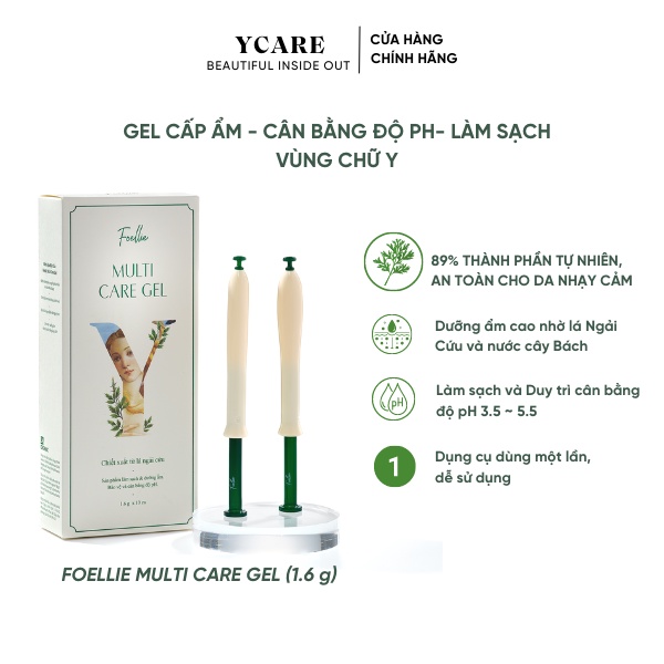 Đũa thần tình yêu FOELLIE Inner Gel 1,6g Cấp Ẩm Và Ngừa Bệnh Phụ Khoa Vùng Kín