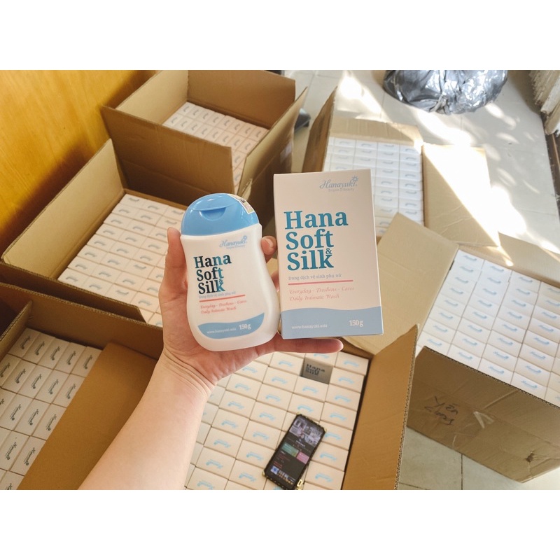 (Chính Hãng 1000%) Dung Dịch Vệ Sinh Hana Soft Silk