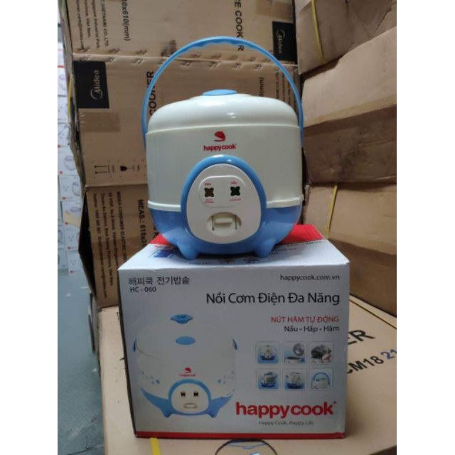 [FREESHIP] Nồi cơm điện Happy Cook 0,6L 1,2L 1,8L