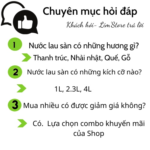 Nước lau sàn SUZY 4L hương thanh trúc - thành phần HỮU CƠ, chất lượng NHẬT BẢN