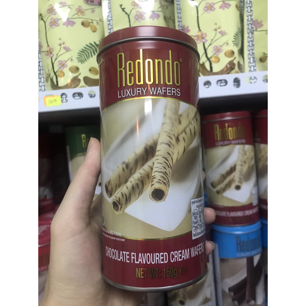 Bánh Quế Redondo Thái Lan Hộp 125gr-150gr Đủ Vị ( ĐỒ ĂN VẶT THÁI LAN )