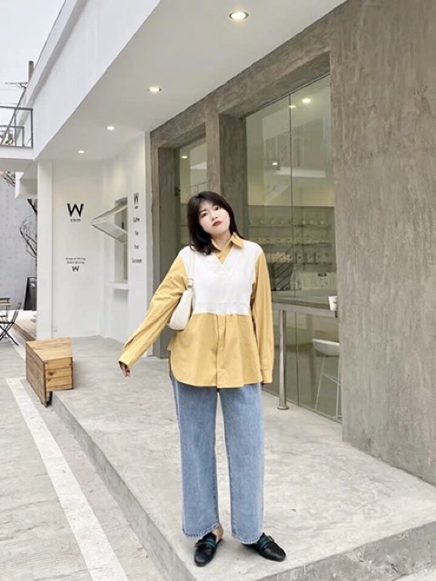 [Big Size] Quần Ống Rộng Form To Chuẩn TRƠN BASIC - Quần Jeans Size Đại/Lưng Cao - KHÔNG CO GIÃN