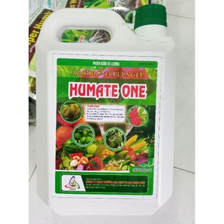 Humate one phân bón vi lượng can 5l .