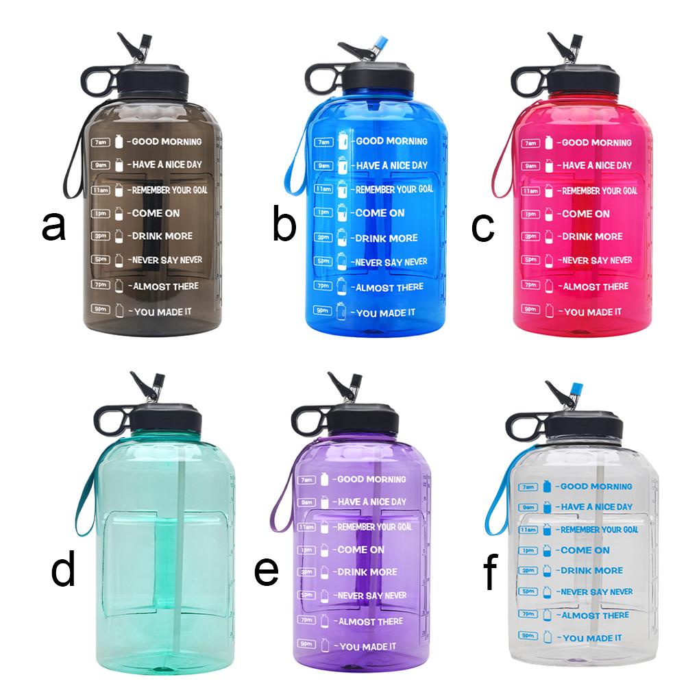 Bình Nước 3 78L Motivational Gallon Bằng Nhựa Có Tay Cầm