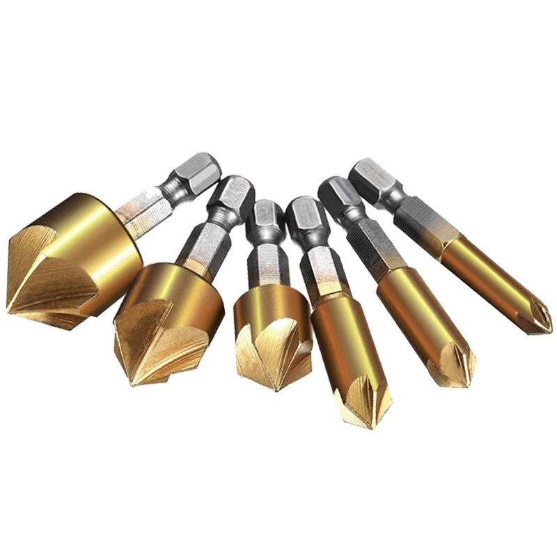 Set 6 Mũi Khoan Titan Lục Giác Chuyên Dụng