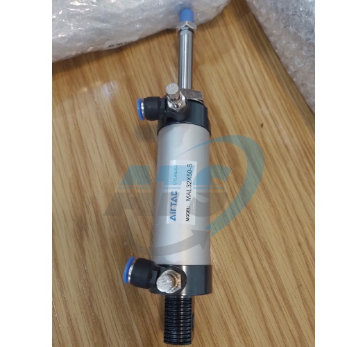 Xi lanh khí nén tròn mal 32X50 và van tiết lưu  ESL 801