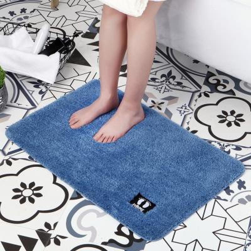 Thảm chùi chân LEN MỊN cao cấp thảm lau chân nhà tắm phòng khách phòng ngủ hút nước chống trươt đẹp 40 60cm (mẫu mới)