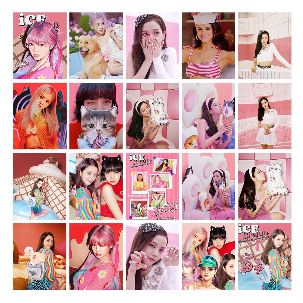 6 Mẫu Lomo Card Kpop Blackpink Kèm Ảnh Thật Mẫu Mới 2020