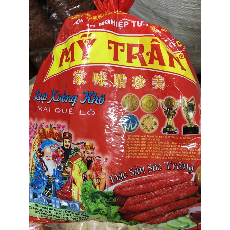 [Mã GROSALE2703 giảm 8% đơn 250K] Lạp xưởng mỹ trân 150k /1kg