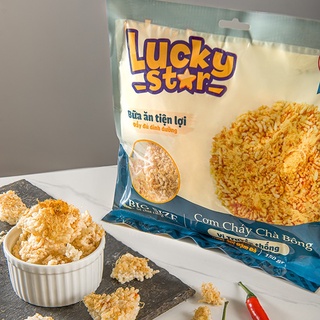 Cơm Cháy Chà Bông Ebe Eden x Lucky Star (cỡ bự 150 g) - giòn tan, đậm vị - VS ATTP