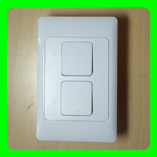 Công tắc thông minh app Tuya điều khiển từ xa qua Wifi, 3G, 4G 2 nút