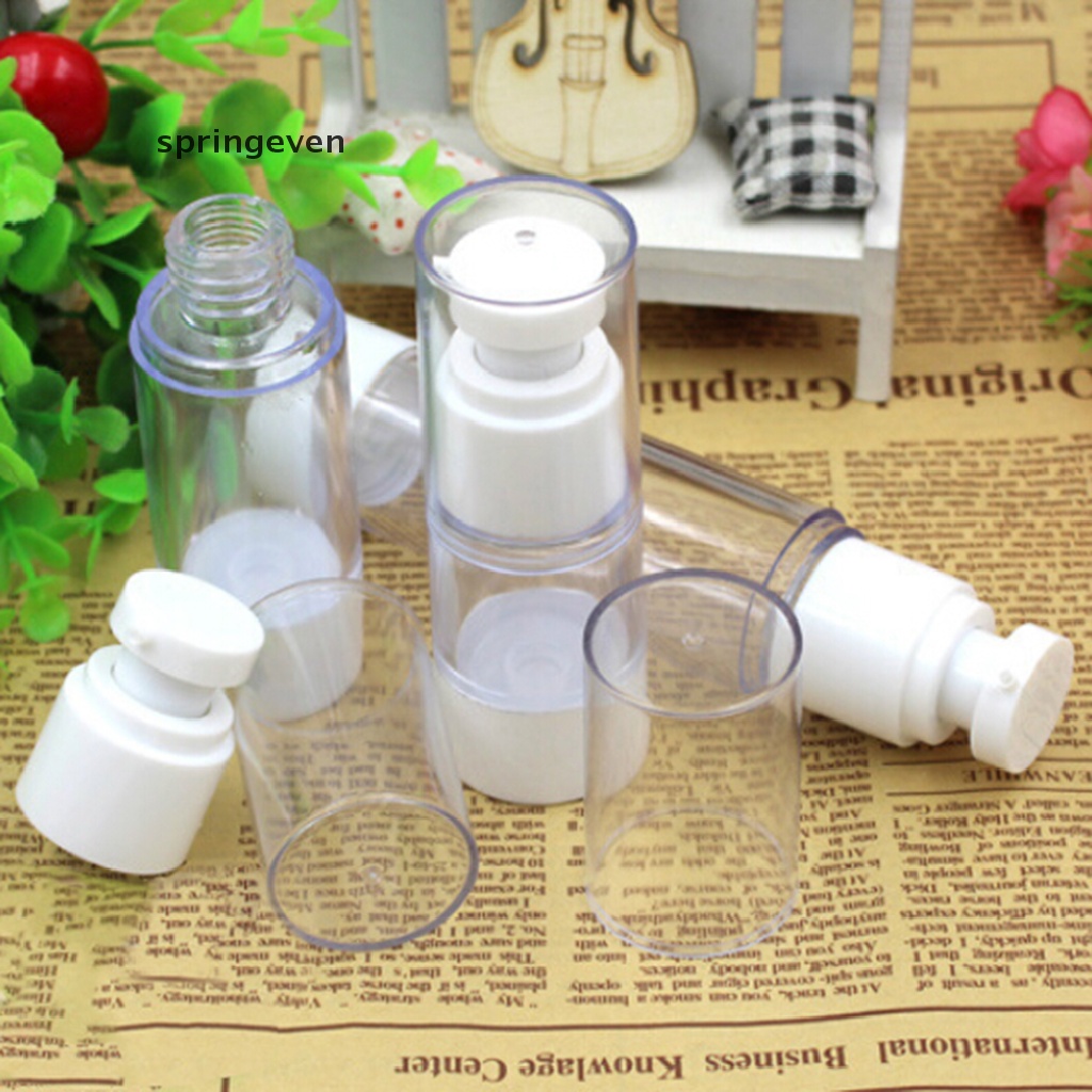 Bình Rỗng Đựng Mỹ Phẩm 15ml 30ml Có Vòi Bơm Tiện Dụng Khi Đi Du Lịch