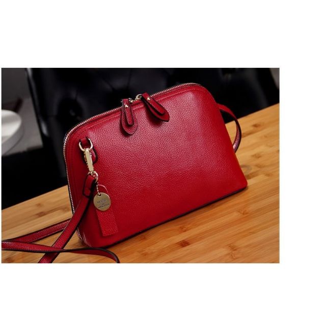 Túi đeo chéo da thật Ngoc Diep Shop mã 1088