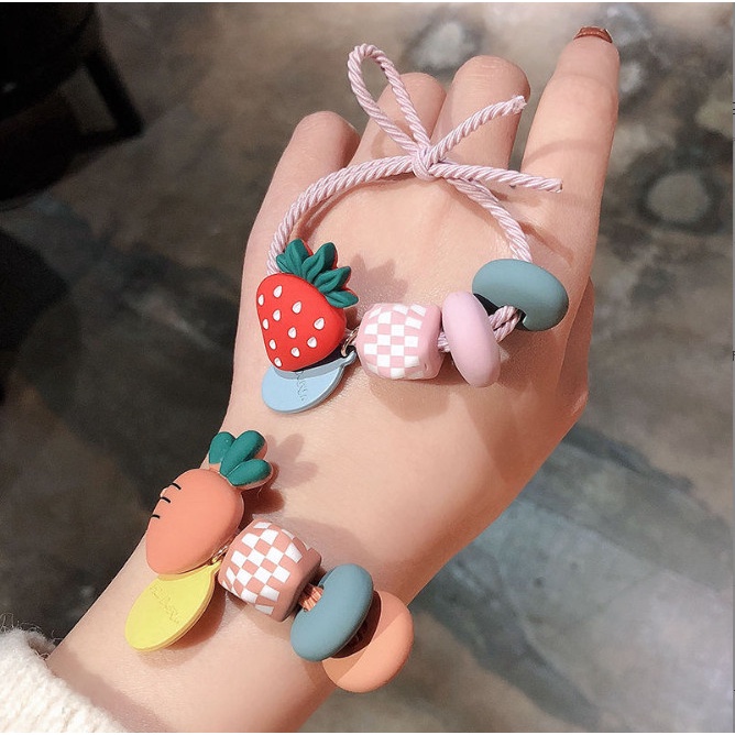 Chun nịt buộc tóc nữ chủ đề trái cây siêu xinh BAG U CHUNTRAICAY062