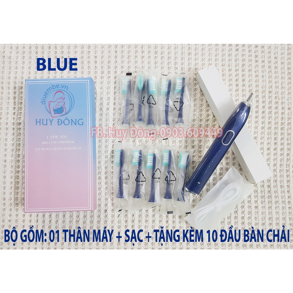 BÀN CHẢI ĐÁNH RĂNG ĐIỆN SONIC CAO CẤP