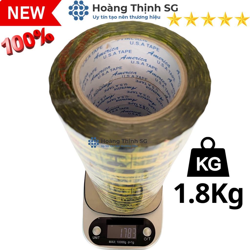 Băng Keo hàng dễ vỡ 200 YARD, Nặng 1.8KG, Gồm 6 cuộn/1 cây, lỗi nhỏ đúng số KG