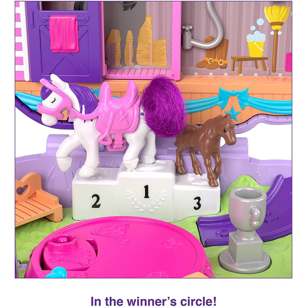 ĐỒ CHƠI POLLY POCKET - Polly Pocket và buổi biểu diễn xiếc ngựa - MÃ SP GTN14/FRY35