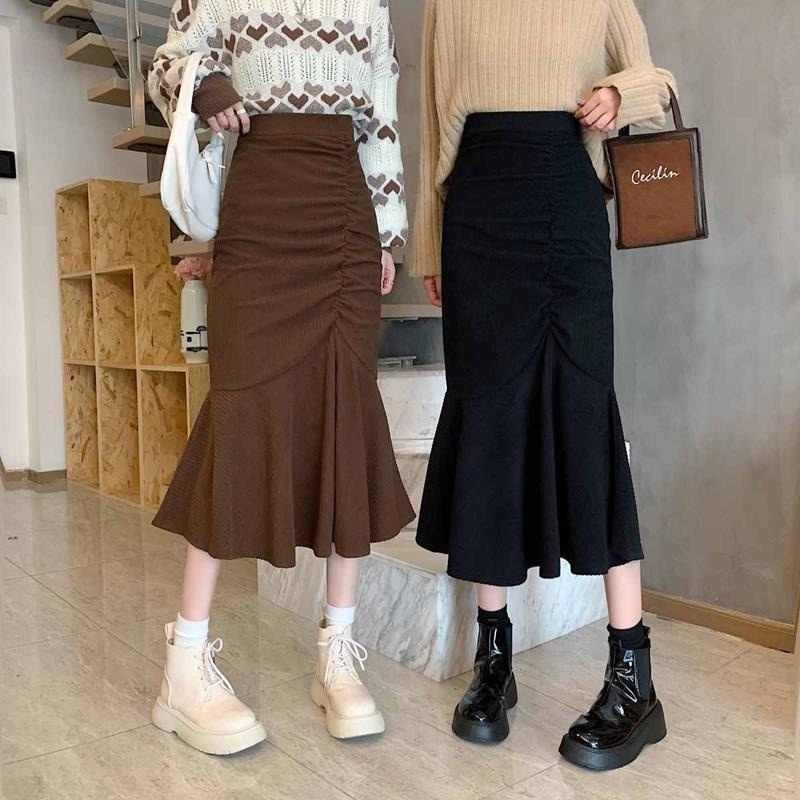 Chân Váy Đuôi Cá Ôm Eo Màu Sắc Thời Trang
