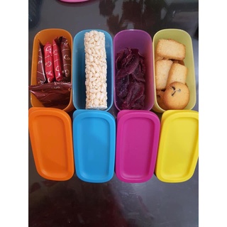 Bộ 4 hộp bảo quản thực phẩm Mini retangular 250ml Tupperware.